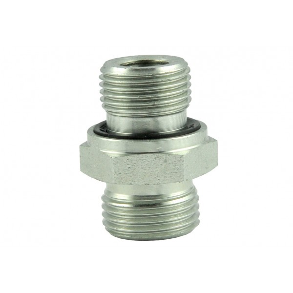 Nippel / Gerader Verbinder mit Dichtung / M18 x 1,50 / 3/8"