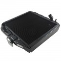 Radiador, Yanmar, YM1510, 121462-44500, S.70749, 12462-44500