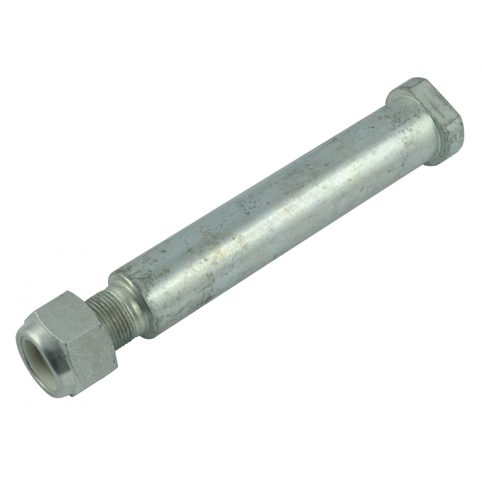 Pin with thread and nut 200 x 40 mm for the arm of the side-only flail mower AGF140, AGF180