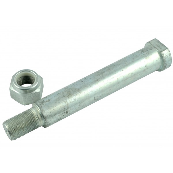 Schraube mit Gewinde und Mutter 200 x 40 mm für den Arm des Seitenschlegelmähers AGF140, AGF180