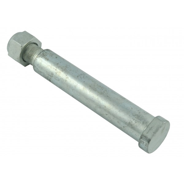 Schraube mit Gewinde und Mutter 200 x 40 mm für den Arm des Seitenschlegelmähers AGF140, AGF180