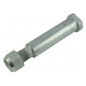 Skrutka so závitom a maticou 213 x 40 mm pre rameno kosačky AGL125 len s bočným cepom