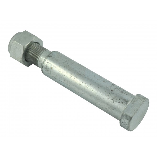 Boulon avec filetage et écrou 213 x 40 mm pour le bras de la faucheuse à fléaux latérale AGL125 uniquement