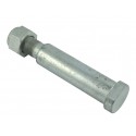Perno con rosca y tuerca 213 x 40 mm para el brazo de la trituradora lateral única AGL125