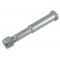 Bolzen mit Gewinde und Mutter 212 x 30 mm