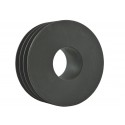 Koło pasowe 130 x 50 x 50 mm na 3 paski A13 do kosiarki bijakowej | Traktor.com.pl