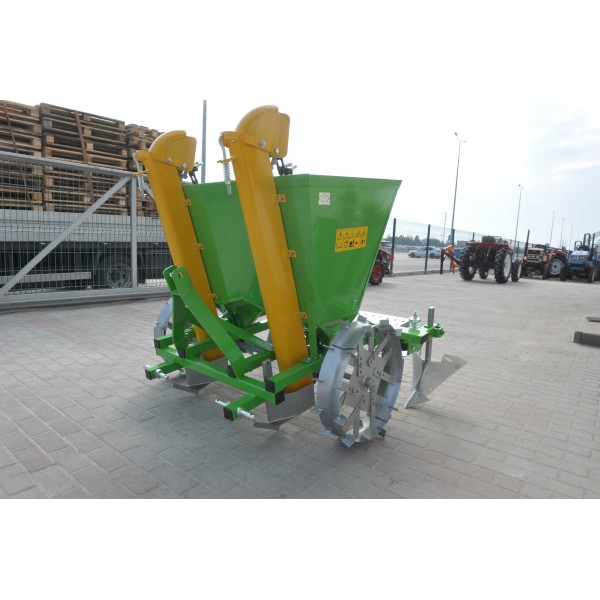 Two-row potato planter
