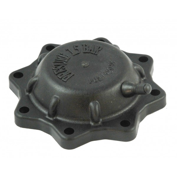 Cover of the PU-2/120 air collector with a valve for the sprayer pump