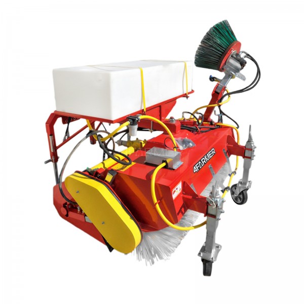 120 cm Kehrmaschine für den 4FARMER-Traktor