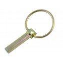 Ein Splint mit einem 10 x 58 mm Ring, der den Sicherungsstift des SB-Trennrotors sichert