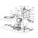 Zawleczka z pierścieniem 10x58 mm zabezpieczająca sworzeń blokujący glebogryzarki separacyjnej SB