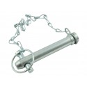Čep CAT 1 19x127 mm s řetízkem 32 cm a závlačkou
