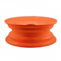 Jante 5.00-12" pour pneu 6-12 4 trous 80x130 mm