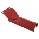 Telescopic hood, 390 mm, casing of the SB125 separating tiller