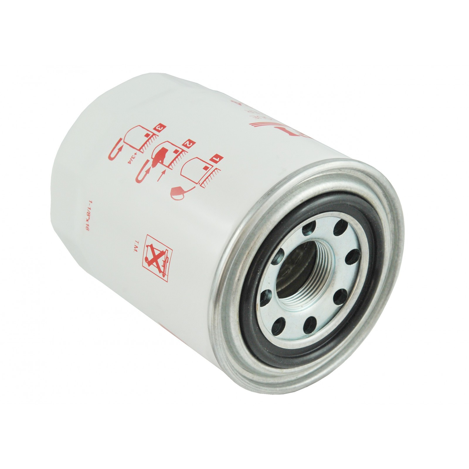 Hydraulikölfilter Kubota 1" 1/8-16UNF, 98 x 128mm Iseki TA, Mitsubishi MT, Bobcat, JCB, Samsung