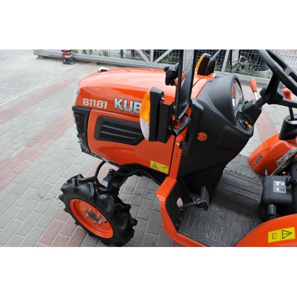 Ciągnik Kubota B1181 | opinie | video | dane | cena