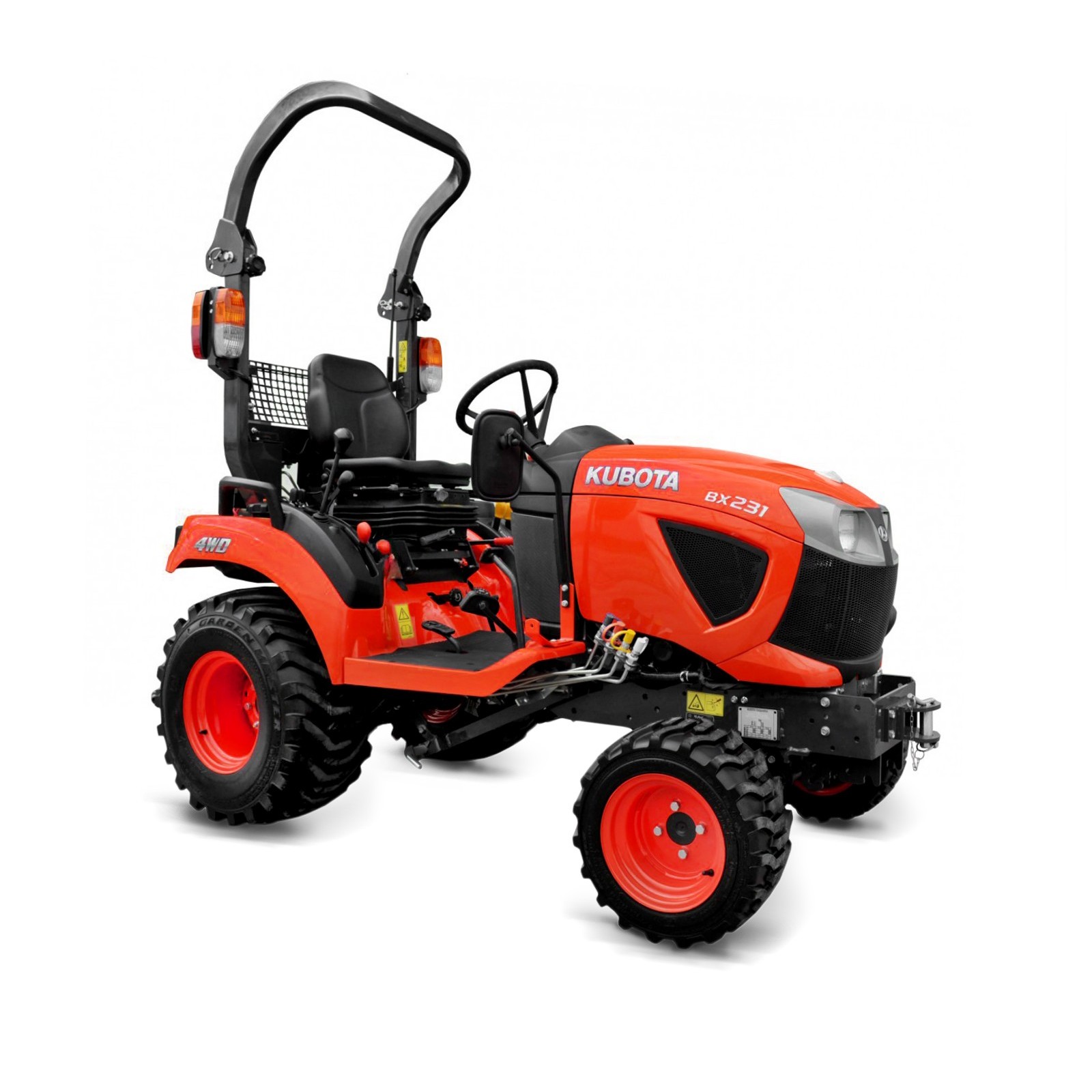 Ciągnik Kubota BX231 | opinie | video | dane | cena