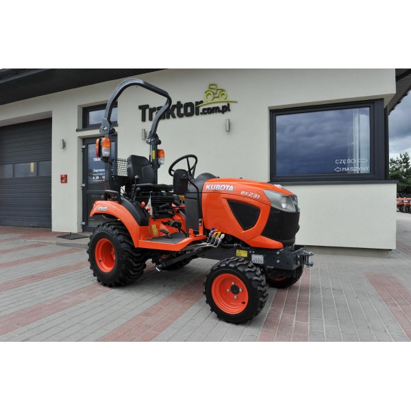 Ciągnik Kubota BX231 | opinie | video | dane | cena