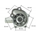 Water pump - Yanmar 3T72 / 3T75 / 3T80 / 2T80 / 3T70 / 3T84 / 3T82
