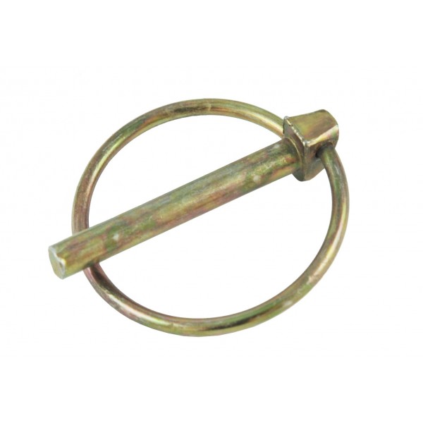 Goupille fendue avec un anneau 10x58 mm fixant la goupille de verrouillage du timon de séparation SB