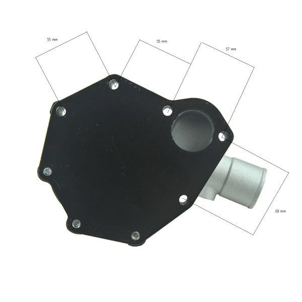 Vodní čerpadlo, Mitsubishi S4S, STARÝ TYP, 32A45-00022, 32A45-00010, 34545-00017, 34545-10017