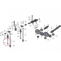 Válvula de admisión / IN / Mitsubishi V3D / V4C / Mitsubishi VST MT270 / MT224 / MT180