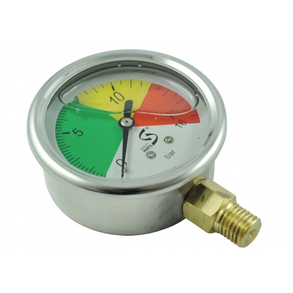 Manomètre à glycérine 0-16 bar, minuterie pour pulvérisateur de verger Demarol, Tad-Len
