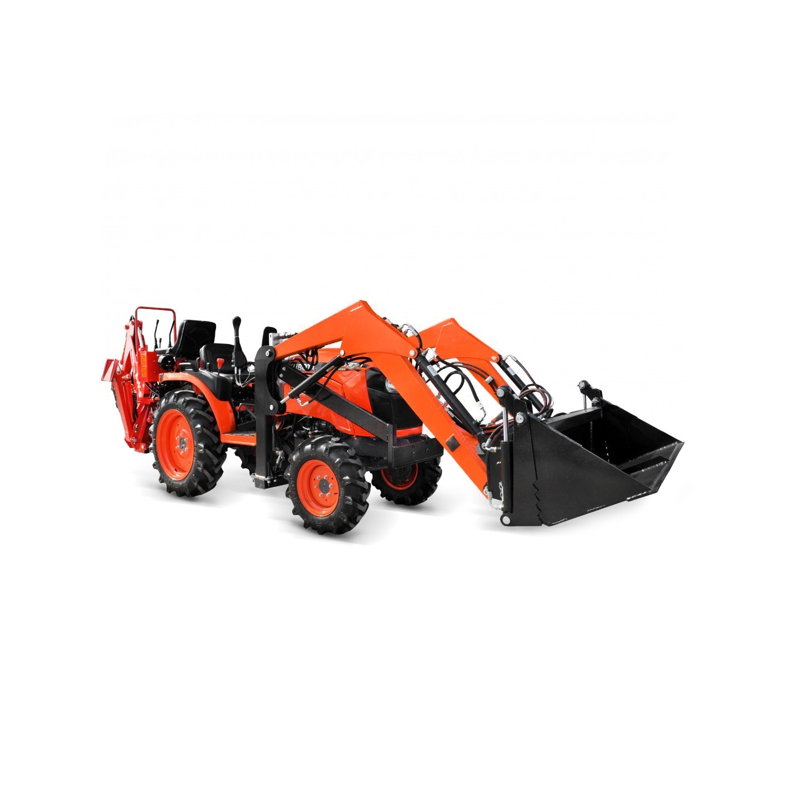 Ciągnik Kubota B2741 Neo Star / LW-5 | opinie | video | dane | cena