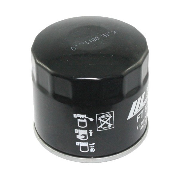 Fuel filter 3/4"-16UNF, 80x80 mm Iseki, Isuzu, Komatsu, Perkins