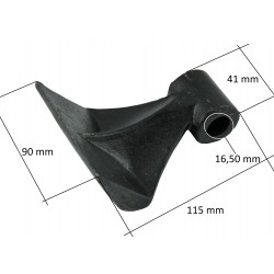 Trituradora, cuchillo percutor para trituradoras EFGC, EFGCH, STARK, GEO, KELFRI, SANCO (16mm, 800g ±10g)