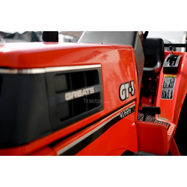Ciągnik Kubota GT3 | opinie | video | dane | cena