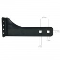 Snow plow for 120 cm John Deere X166 4FARMER tractor mower