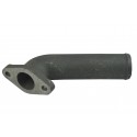 Collecteur d'échappement, sortie collecteur, support de silencieux 40 x 150 mm