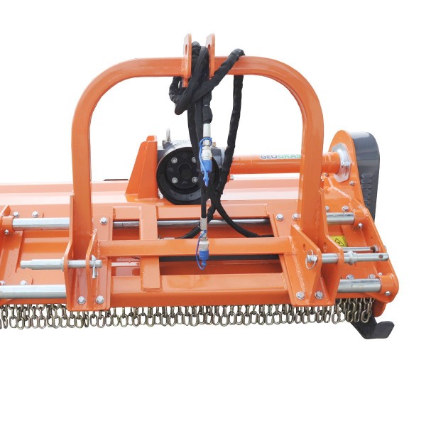 Flail mower with offset EFGCH-145 Geograss