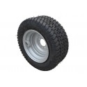 Set of grass wheels and tires (4 rims + 4 grass tires) for Mitsubishi VST series tractors