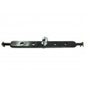Beam + hitch ball 70 cm CAT 1 universal for three-point linkage suspensions