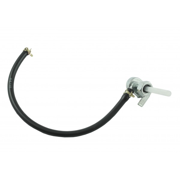 Faucet with fuel filter and cable for ATV120 mower