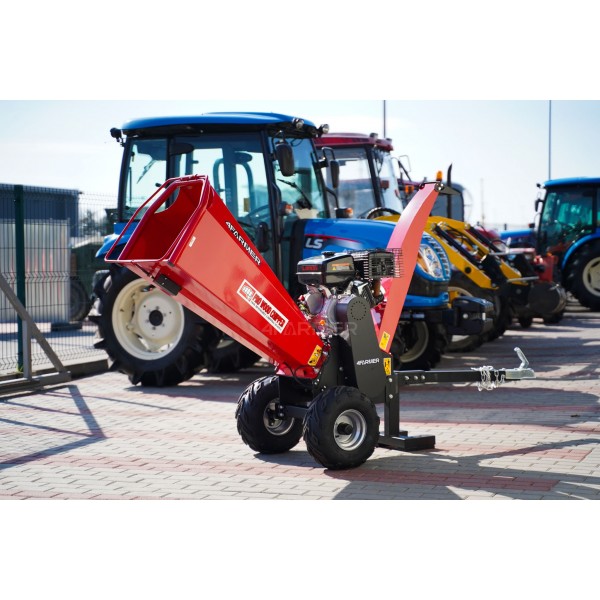 Benzínový diskový štiepkovač DR-CS-15HP 4FARMER