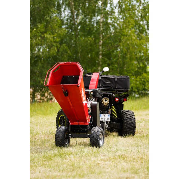 Benzínový diskový štiepkovač DR-CS-15HP 4FARMER