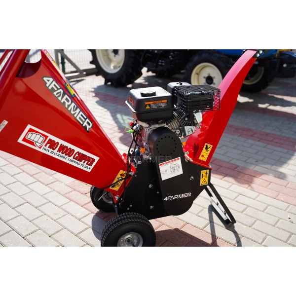 DR-GS-65H 4FARMER benzínový diskový štěpkovač - 6,5 HP