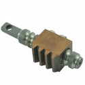 Steering column shaft / 135 mm / Kubota L1802 / L2002 / L2202 / L2402 / L2602 / L2802 / L3202 / L3602 / L4202