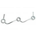 Manguera de desbordamiento del inyector de combustible / Kubota D782 / Kubota Aste A13 / A14 / 15862-42502
