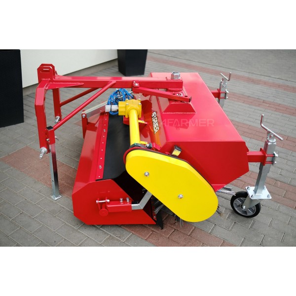 Odchwaszczarka CH1200 do traktora z koszem 4FARMER | Traktor.com.pl