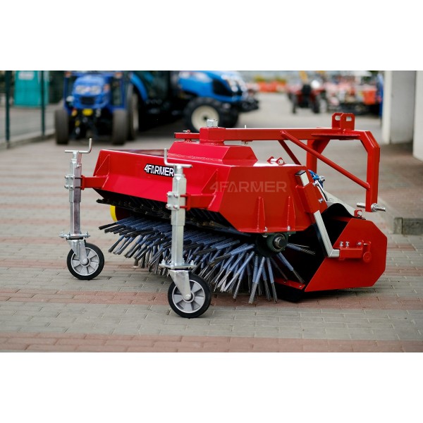 Odchwaszczarka CH1200 do traktora z koszem 4FARMER | Traktor.com.pl