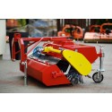 Desherbadora CH1200 para el tractor 4FARMER con cesta
