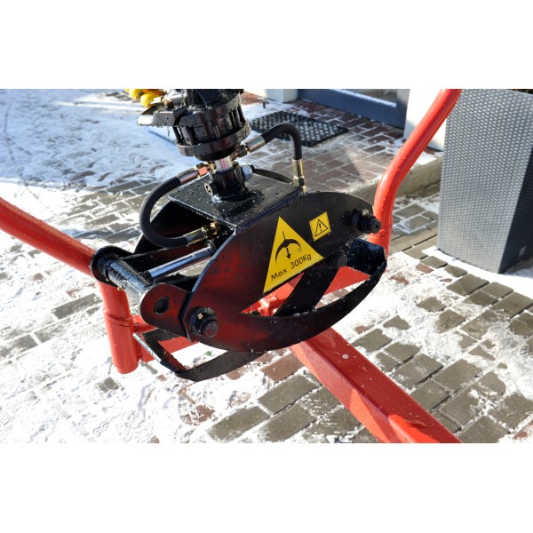 Żuraw leśny ATV LT1500 + przyczepa ładowacz HDS 1,5t / 300 kg 4Farmer