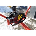 Grúa forestal ATV LT1500 + remolque cargadora HDS 1.5t / 300 kg