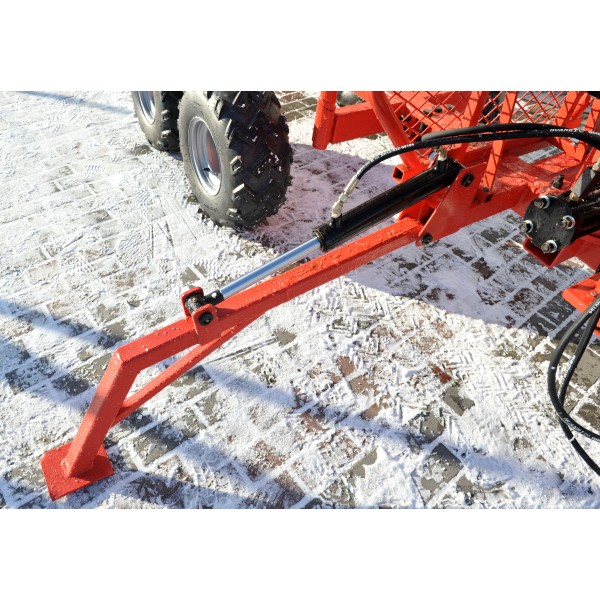 Forest crane ATV LT1500 + trailer loader HDS 1.5t / 300 kg