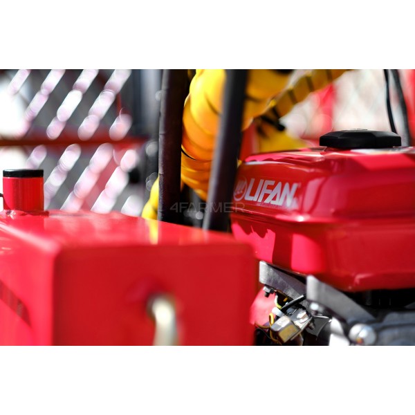 Żuraw leśny ATV LT1500 + przyczepa ładowacz HDS 1,5t / 300 kg 4Farmer