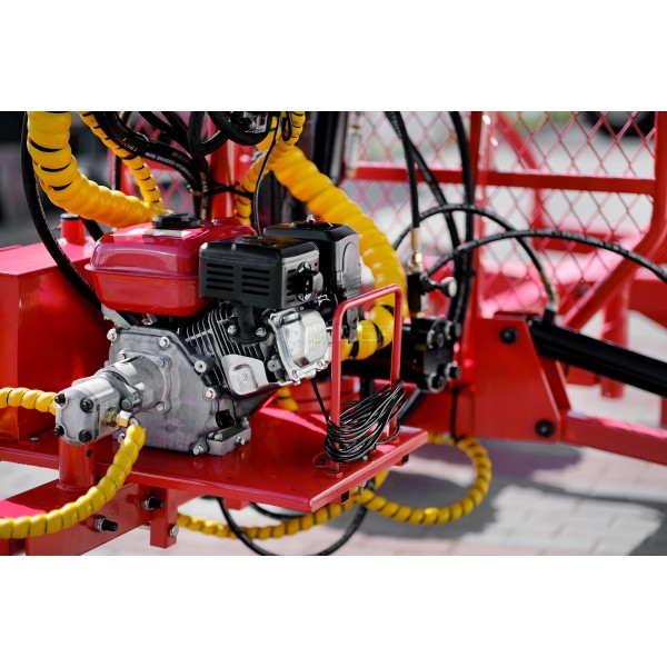 Lesný žeriav ATV LT1500 + prívesný nakladač HDS 1,5t / 300 kg